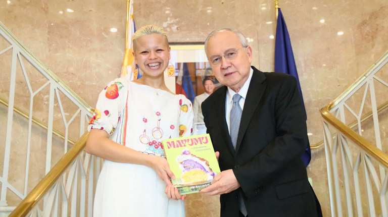 EMBASSY CELEBRATES NATIONAL FOOD MONTH WITH MAYUMU BAKER ABI BALINGIT