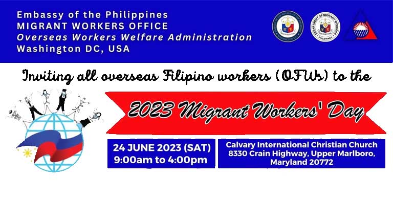 EVENT: 2023 MIGRANT WORKERS' DAY