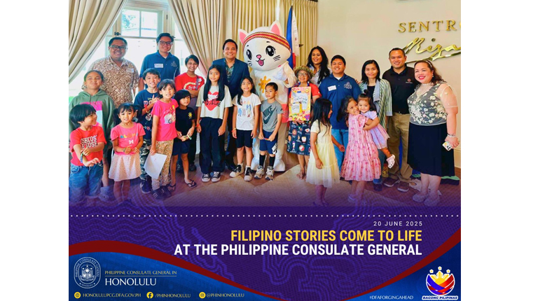 FILIPINO STORIES COME TO LIFE AT THE PHILIPPINE CONSULATE GENERAL