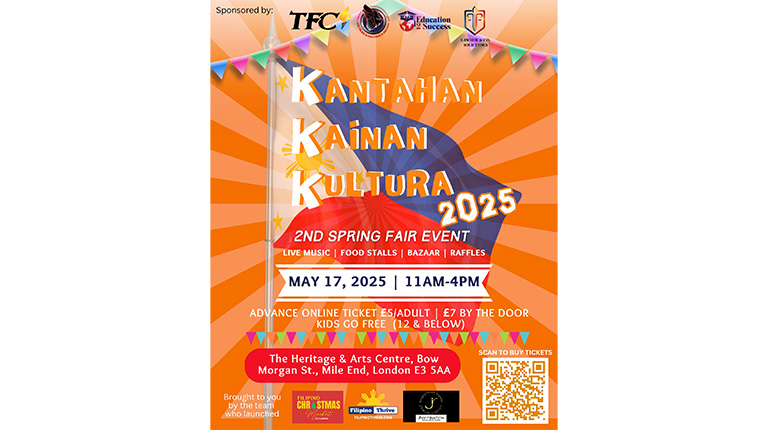 EVENT: The Filipino Thrive: Kantahan Kainan Kultura Spring Fair 2025