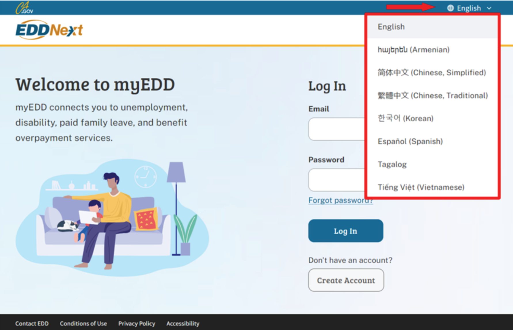 EDD Online Application Now Available in Top Eight Languages | myTFC