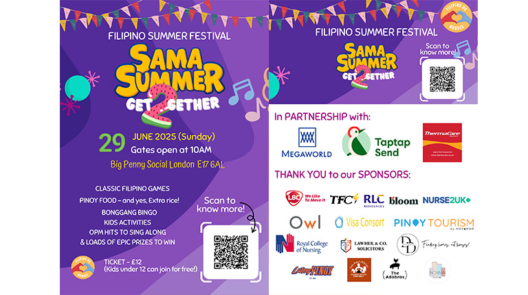 EVENT: Filipino UK Nurses: Sama Summer Get2gether
