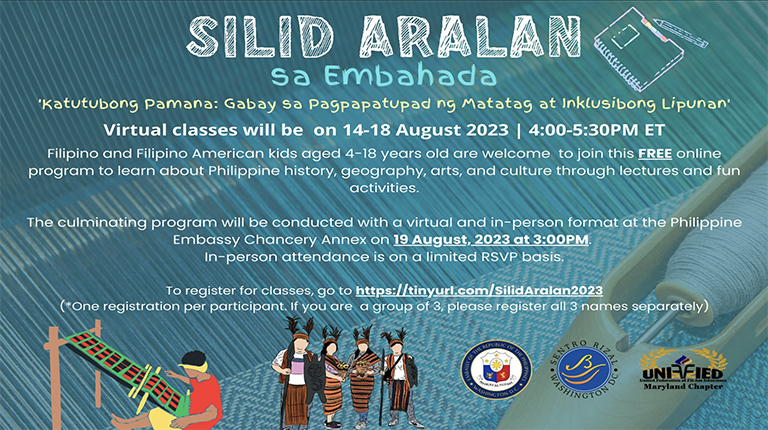 2023 SILID ARALAN SA EMBAHADA 