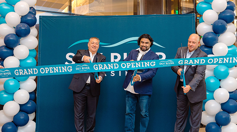 The Highly Anticipated Skyriver Casino Is Now Open For Business With Weekend of Grand Opening Festivities