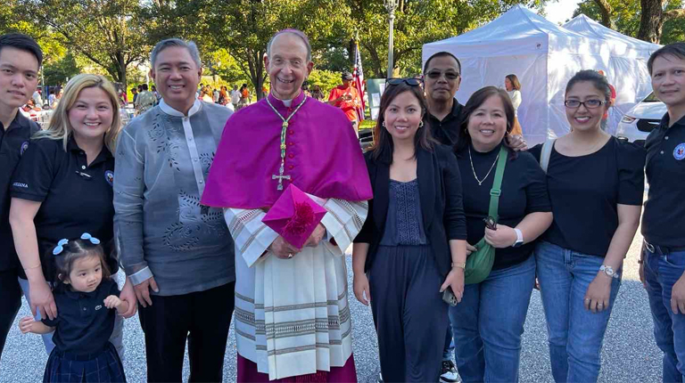 EMBASSY JOINS FESTIVAL OF FILIPINO SAINTS IN BALTIMORE