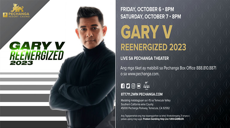 GARY V REENERGIZED 2023 SHOW COMING TO PECHANGA RESORT CASINO ON OCTOBER 6TH & OCTOBER 7TH