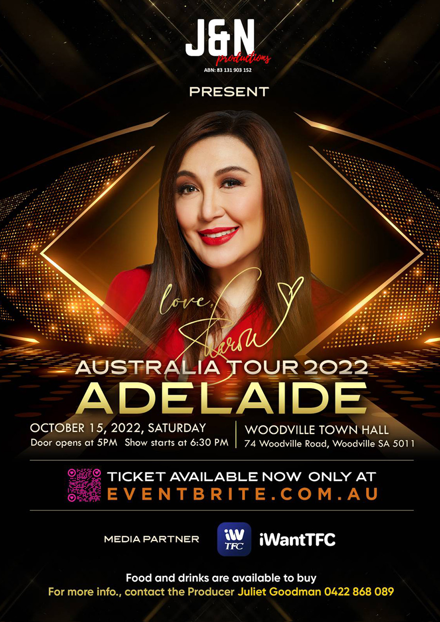 Love, Sharon: Sharon Cuneta Live in Adelaide | myTFC