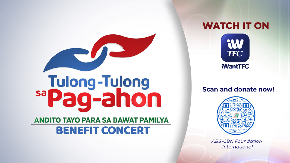 WATCH ON iWantTFC: Tulong-tulong Sa Pag-ahon: A Benefit Concert