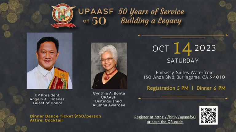 University of the Philippines Alumni Association of San Francisco Celebrates 50 Years of Service and Legacy Building