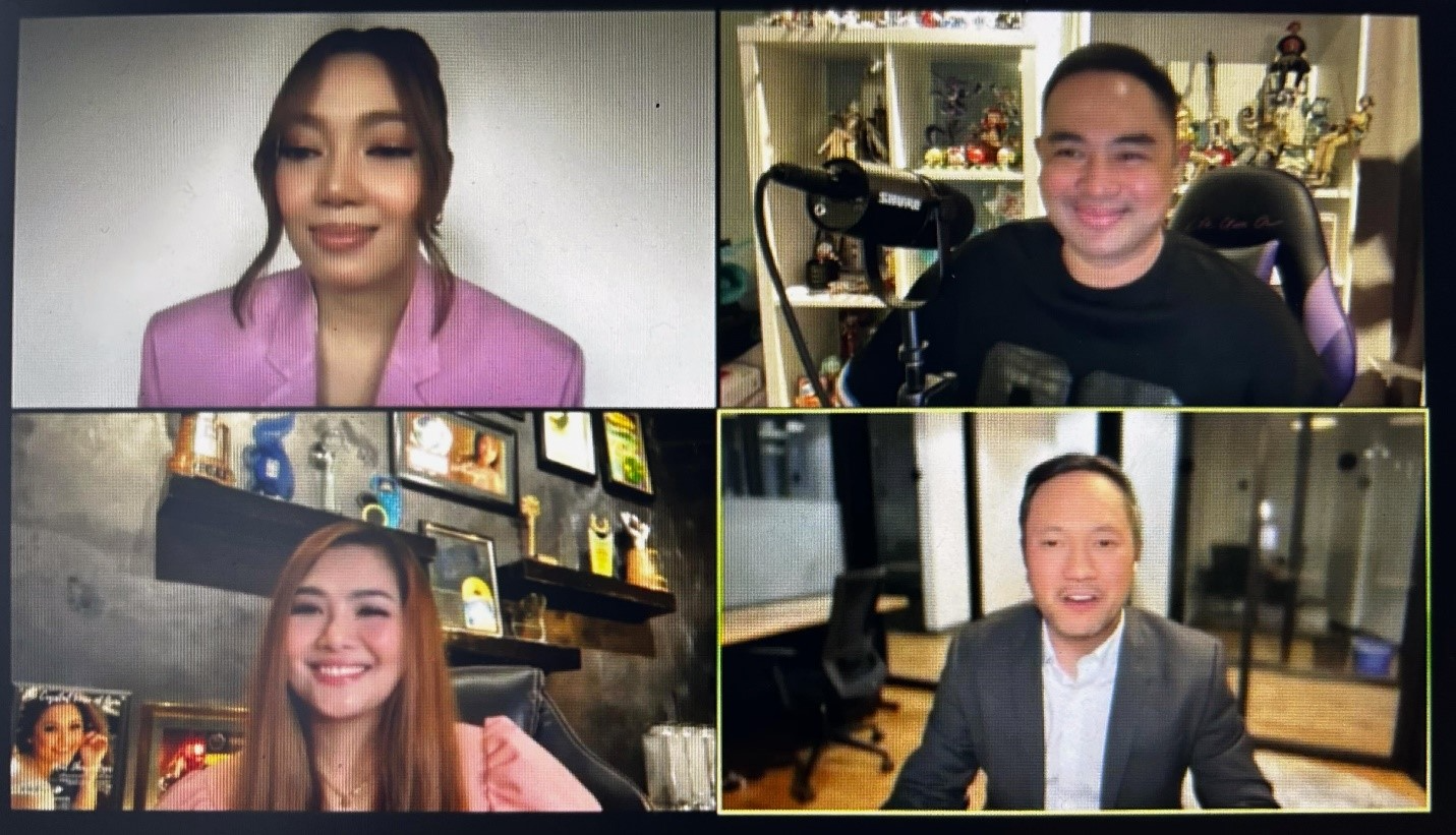 A collage of people on a video callDescription automatically generated