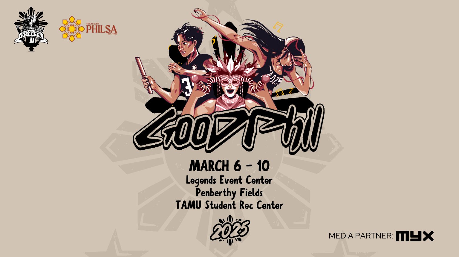 Philippine Student Association (PhilSA) Hosts the 35th Annual GoodPhil Games at Texas A&M University with Guest Performer GrentPerez