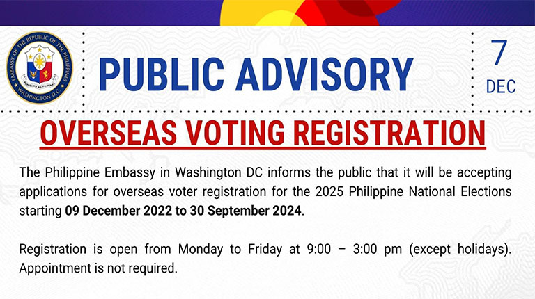Overseas Voting Registration