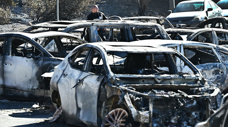 Death toll from Los Angeles fires rises, with dangerous winds incoming