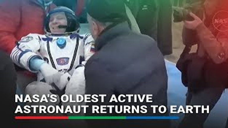 NASA's oldest active astronaut returns to Earth on 70th birthday