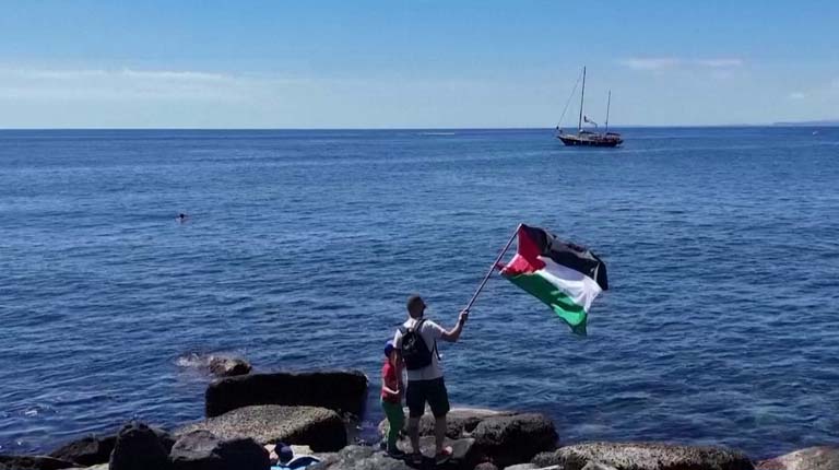 Activist boat set to sail from Sicily with aid for Gaza