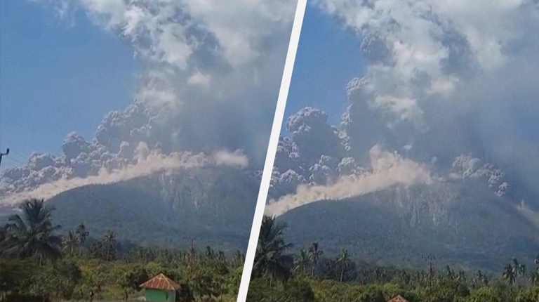 Indonesia volcano spews 18-kilometre ash tower