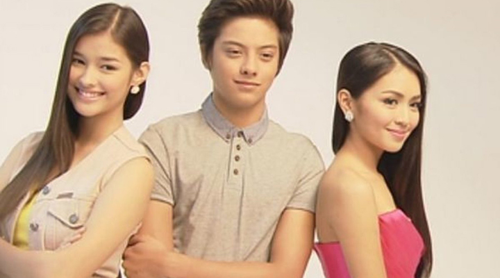 Liza Soberano was introduced as KathNiel’s third party in what project?