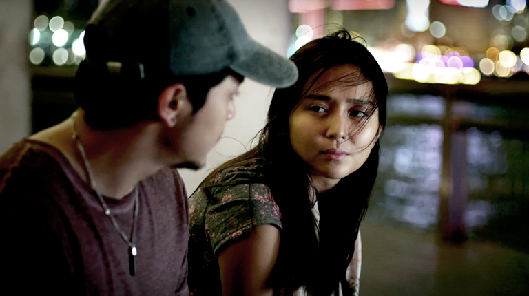 In Hello, Love, Goodbye, _______________ is the struggling overseas Filipino worker in Hong Kong.