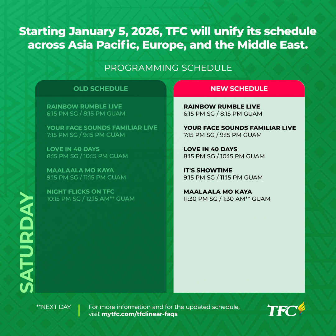 APAC Saturday Evening